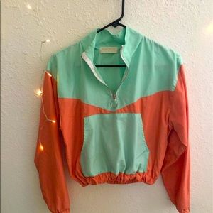 Dual Colored Windbreaker